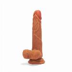 DILDO X-MEN Double Layer Brown 7,6"
