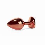 ANALNI ČEP X-MEN Secret Shine Rose Gold Heart (L)