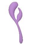 VIBRATOR RABBIT Calexotics Elle Dual Flicker Purple