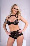 KOMPLET Livia Linera Black