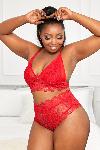 KOMPLET Hanna Red