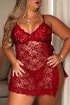 NEGLIŽE Valentina Red