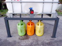 Podstavek, stojalo za IBC (cisterno, kontejner, zbiralnik)
