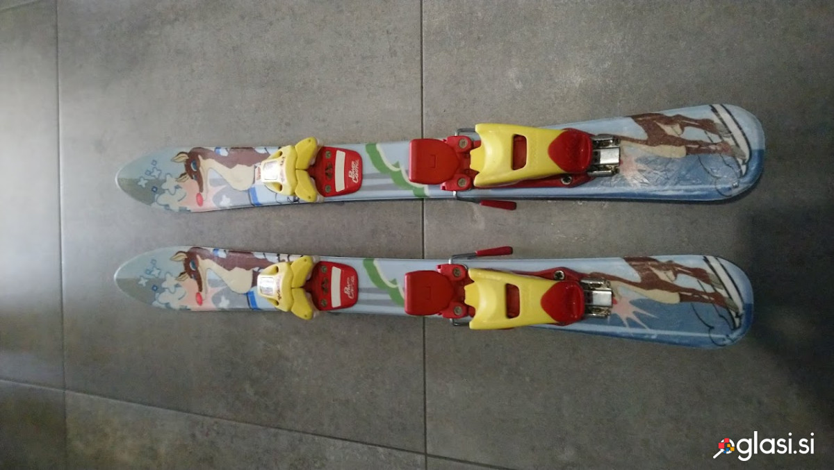 OTROŠKE SMUČI Z VEZMI - 80 ccm