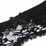 PAS ZA NOGAVICE S HLAČKAMI OhYeah P5201 Black