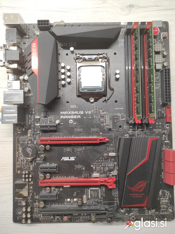 ASUS MAXIMUS VII RANGER+Intel® Core i7-4790k+16GB RAM (2x8)