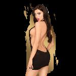 OBLEKICA Penthouse Heart Rob Black