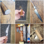 Japonski nož santoku damascus čelik