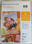 Hp foto papir inkjet za slike in canon foto papir