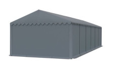 SKLADIŠČNI ŠOTOR 600x1200x370 SIV PVC PROF