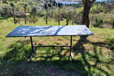 Jedilna miza 180 x 67 cm vodoodporna ploskev 2 cm