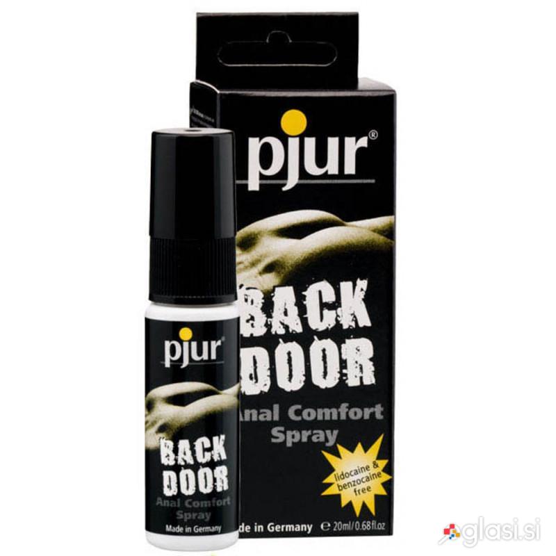 ANALNO RAZPRŠILO Pjur Back Door (20 ml) - sprej za sprostitev anusa, boljša elas