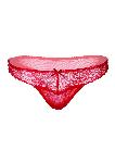 HLAČKE Very Sexy Floral Lace Red