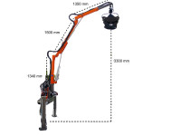 AgroPretex Gozdarsko dvigalo