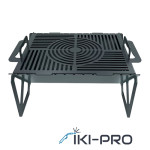 Prenosni sestavljiv žar na oglje, 52 x 42 cm IKI-PRO
