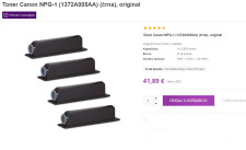 Toner Canon  npg-1 original npg 1 za pol cene