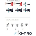 Pištola za kovičenje slepih matic RL860