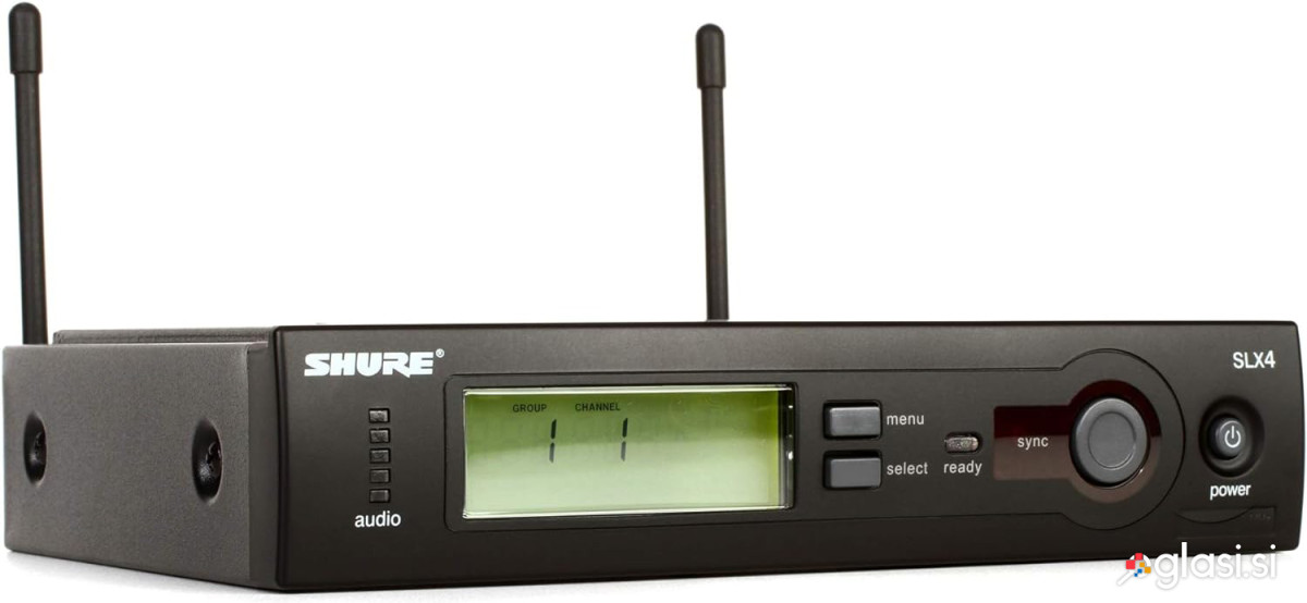 Shure SLX4L logic receiver P4 702-726 MHz