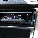 1DIN 12V LCD FM avtoradio 4x50W USB Bluetooth SD + daljinec RENEW FORCE