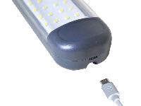 48 LED aku. delavniška ročna delovna svetilka z magnetom USB