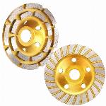 Set segmentirana diamantna + TURBO plošča za brušenje betona 125mm