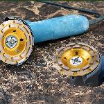 Set segmentirana diamantna + TURBO plošča za brušenje betona 125mm