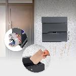 Moderni poštni nabiralnik z režo za časopise antracit X2