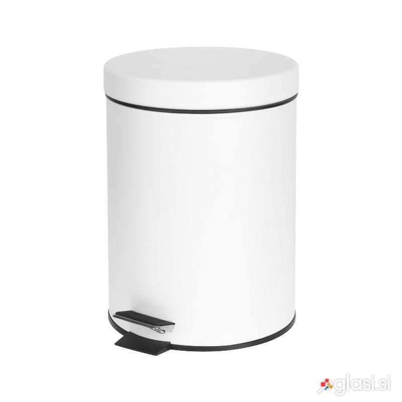 Kopalniški koš za smeti 3L bel
