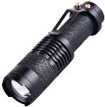 id-1002 Alu. ZOOM UV LED ročna svetilka IPX4