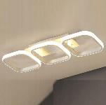 Moderna stropna nadometna LED svetilka 33W 52cm 4500K bela