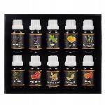 Set 10x 15ml aromatičnih eteričnih olj dišav za difuzorje