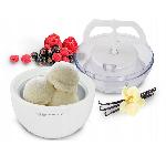 Aparat za izdelavo sladoleda 600ml VANILLA bel