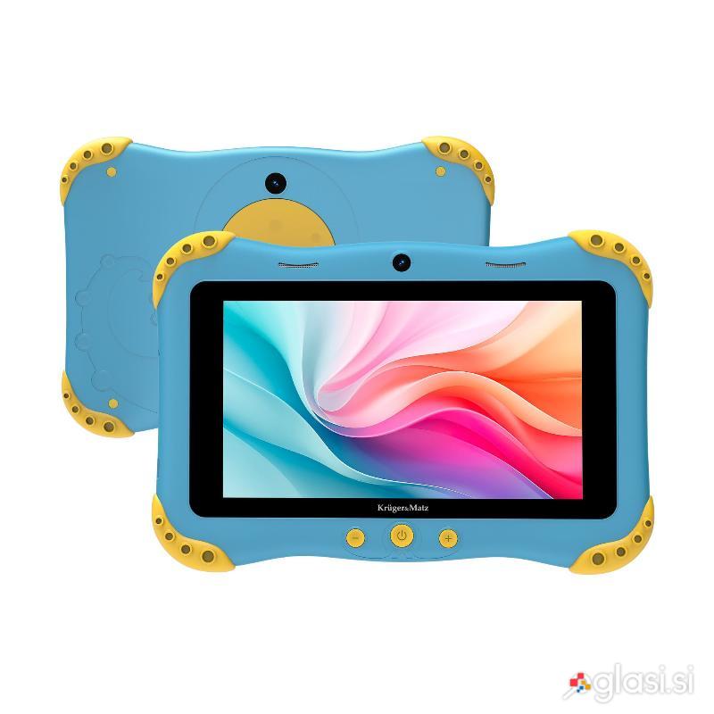 id-2930 2Mpx WIFI otroška tablica Android 13 BT FUN 708 modra