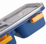 id-3106 Prenosna lunch box posoda za hrano 1200ML modra