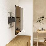 Ultra Slim univerzalni gibljiv in vrteči LCD TV nosilec za ekrane 43-90" do 50kg