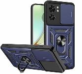 id-2598 Etui ovitek Slide Ring za Xiaomi Redmi Note 11 moder
