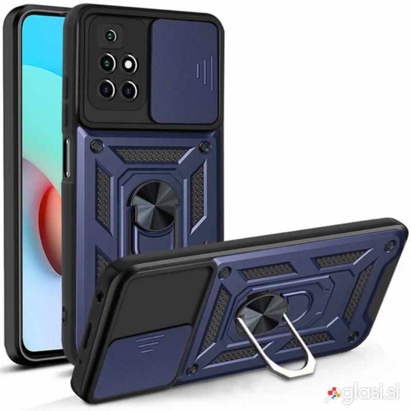 id-2598 Etui ovitek Slide Ring za Samsung Galaxy A34 5G moder