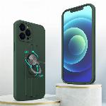 id-2598 Etui silikonski ovitek Ring Case za Samsung Galaxy S21 Ultra 5G roza