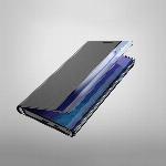id-2598 Etui ovitek Sleep Case iz eko usnja za Samsung Galaxy A02s EU črn