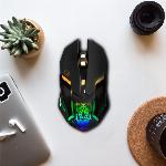 Brezžična optična USB igralna miška 3200DPI LED RGB 2,4Ghz