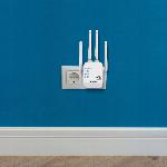Brezžični WIFI repeater router ojačevalnik signala 300Mb/s WPS WISP 2,4 GHz