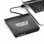Prenosni slim zunanji pogon CD in DVD zapisovalnik USB 3.0 24x