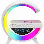 id-2600 3v1 LED RGB bluetooth zvočnik budilka in polnilec