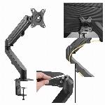Univerzalni nosilec za LCD monitor s plinsko tlačno vzmetjo 17-27" do 7kg