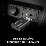 2v1 avdio oddajnik in sprejemnik bluetooth 5.0 adapter USB