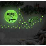 Fluorescentne božične nalepke za okna
