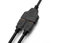 Adapter HDMI splitter razdelilec 2 kanala FHD