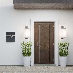 Poštni nabiralnik z režo za časopis antracit + inox mehko zapiranje V60