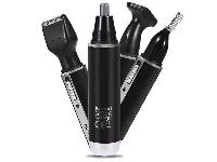 4v1 brezžični aku. prirezovalnik in depilator za nos ušesa in brado