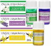 Set treh aromatičnih eteričnih olj dišav za difuzorje